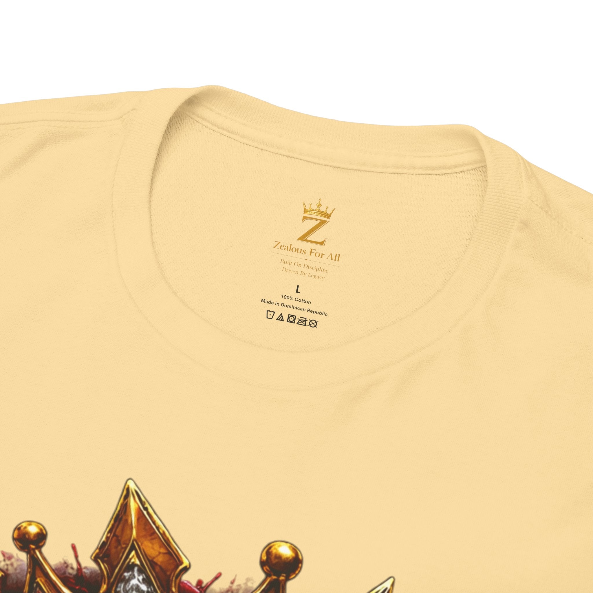 Adult Legacy Above Fame Graphic T-Shirt (Red Drip) - Zealous For All