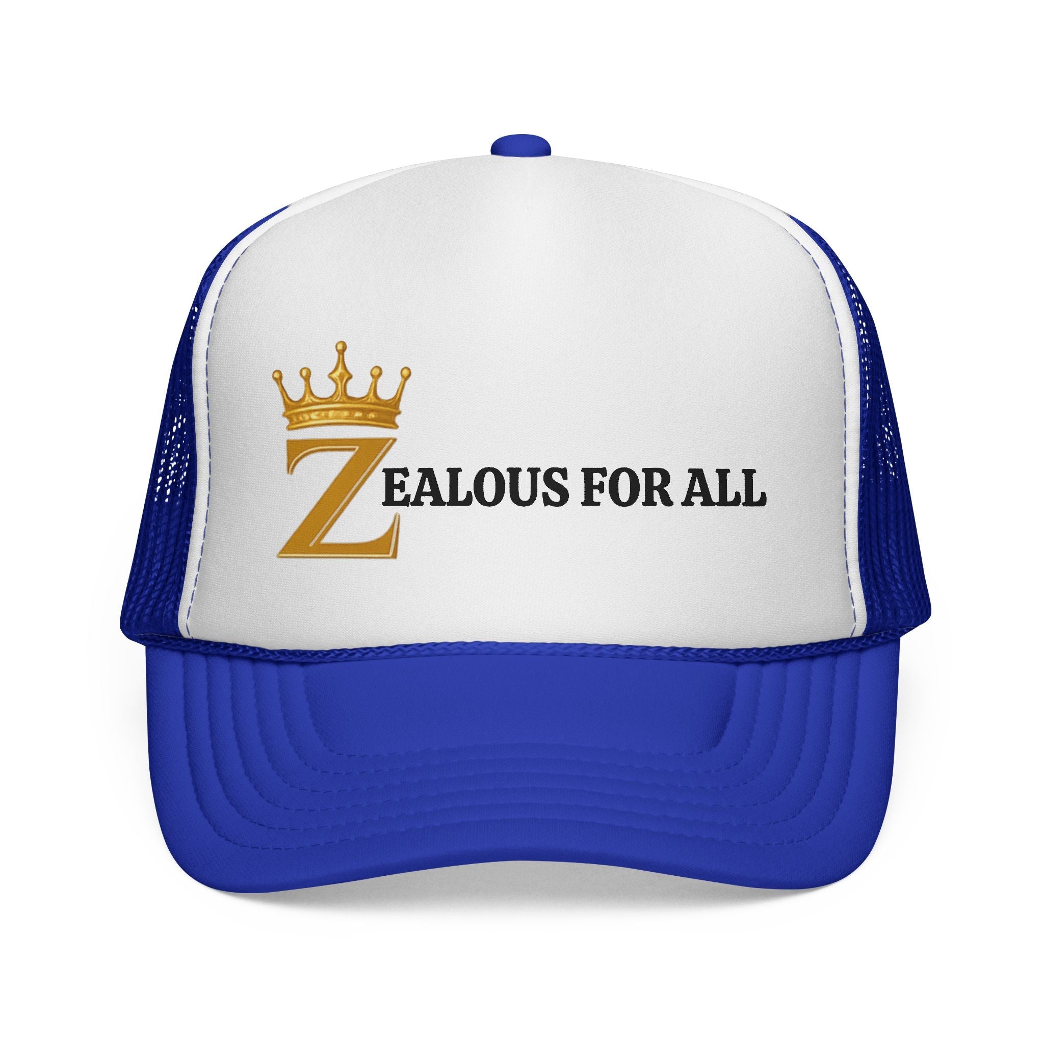 Zealous For All Trucker Caps Printify