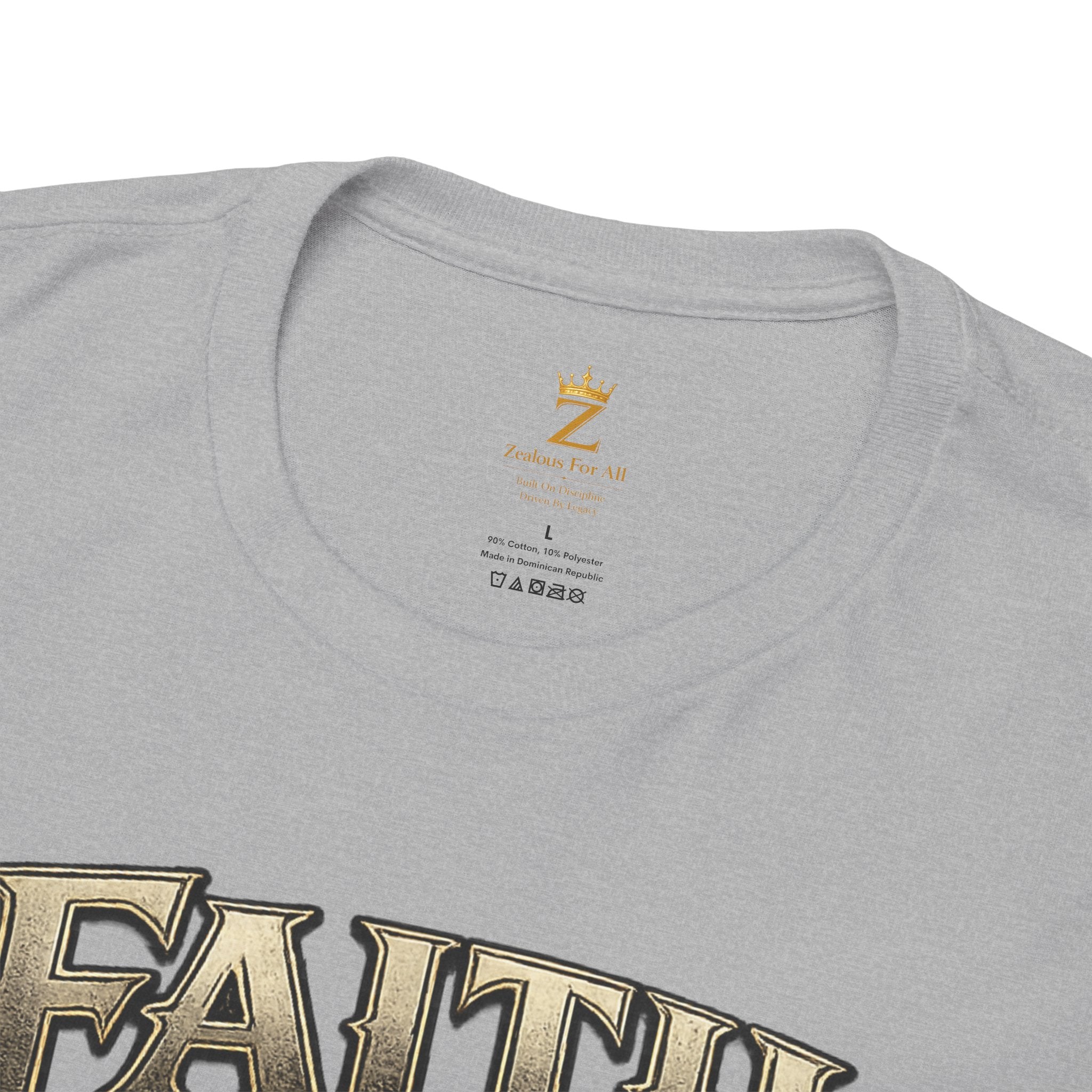 Adult Faith Prevails T‑Shirt (Red Anchor) Printify