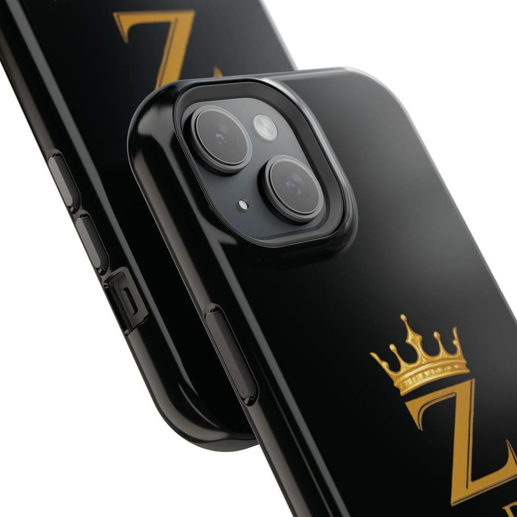 Phone Case — "Zealous For All" Gold Crown Impact-Resistant Case Printify