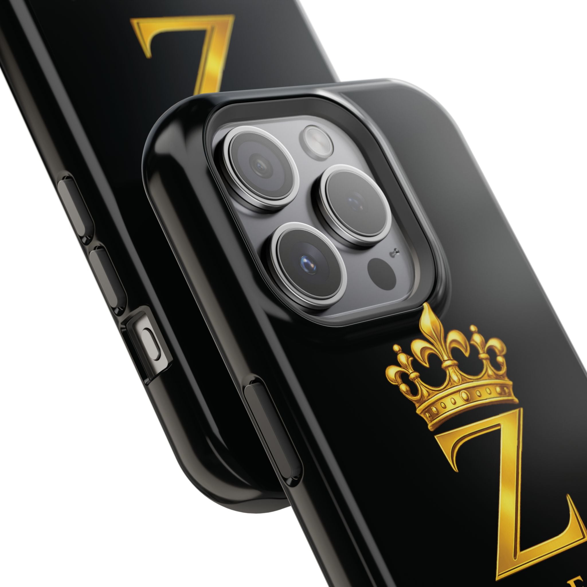 ZFA Phone Case  — "Zealous For All" Gold Crown Impact-Resistant Case Printify