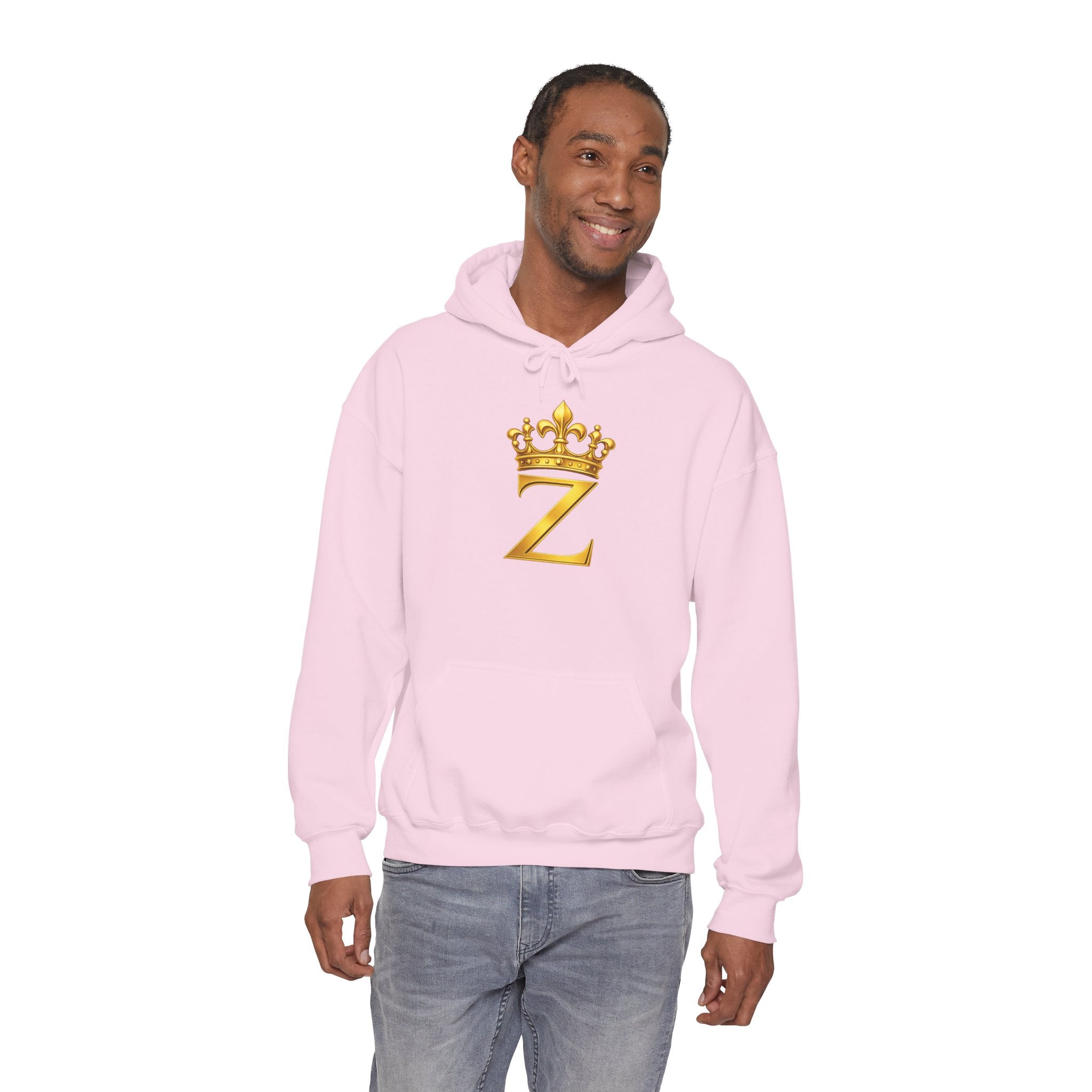 Zealous For All Hoodie — Gold Logo Printify