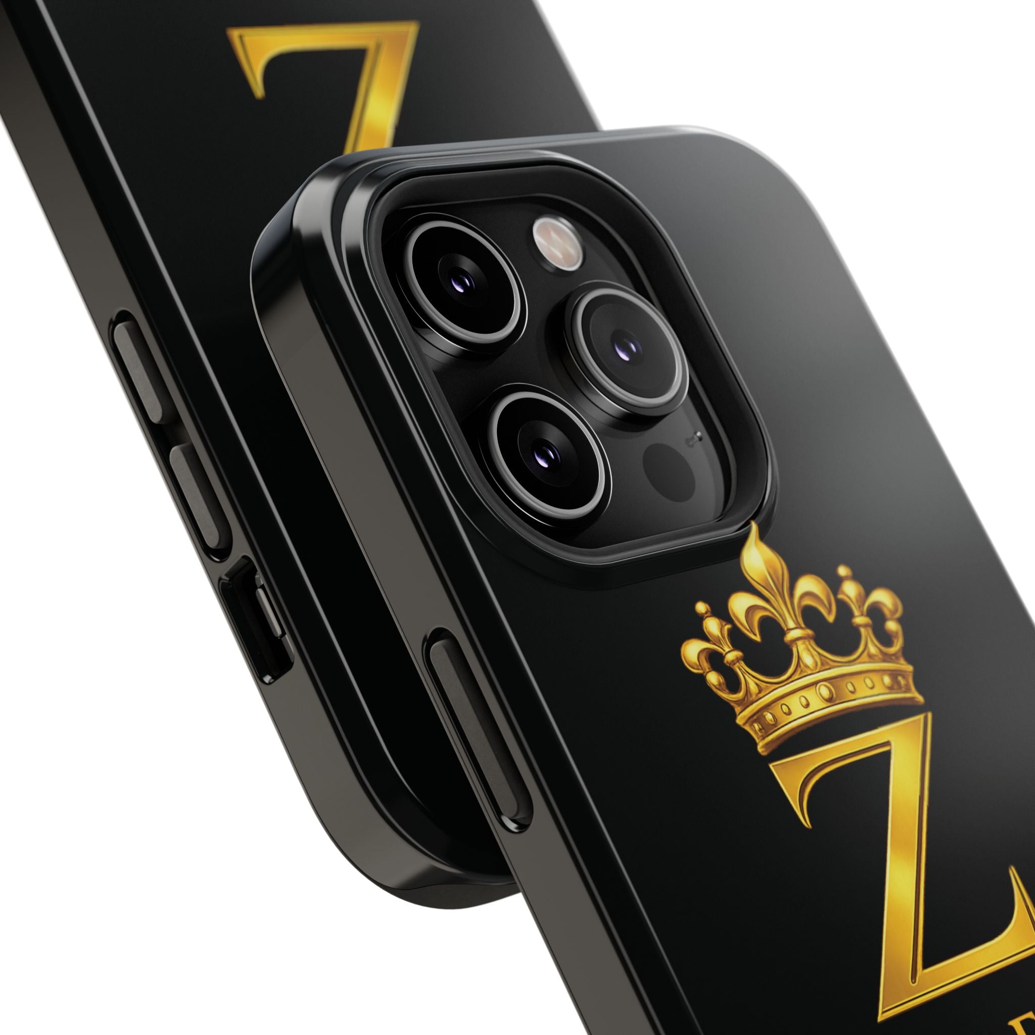 ZFA Phone Case  — "Zealous For All" Gold Crown Impact-Resistant Case Printify