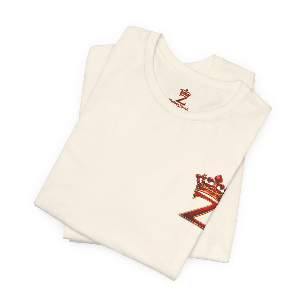 Unisex Zealous For All T-Shirt (Red Velvet Edition) Printify