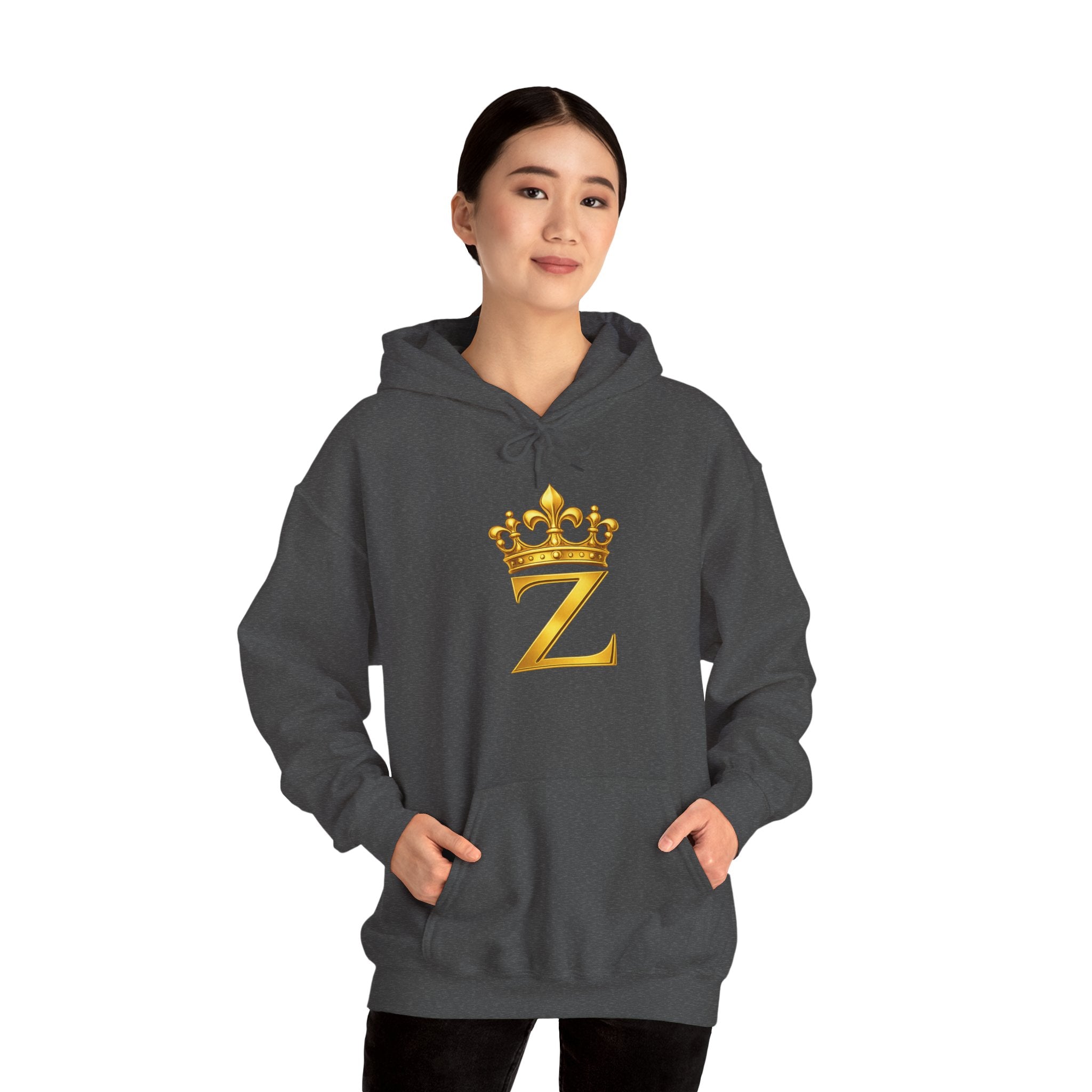 Zealous For All Hoodie — Gold Logo Printify
