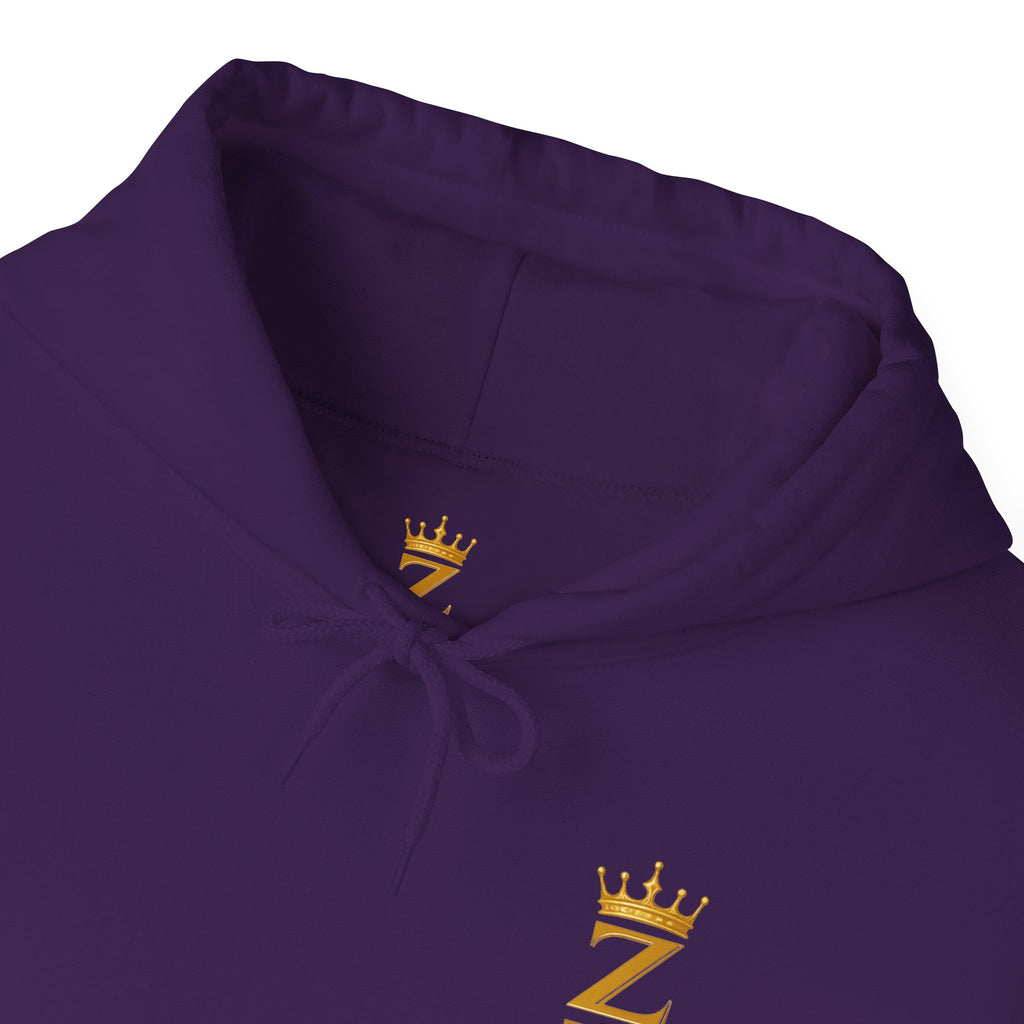 Zealous For All Crown Z Hoodie — Premium White Logo Sweatshirt - Zealous For All