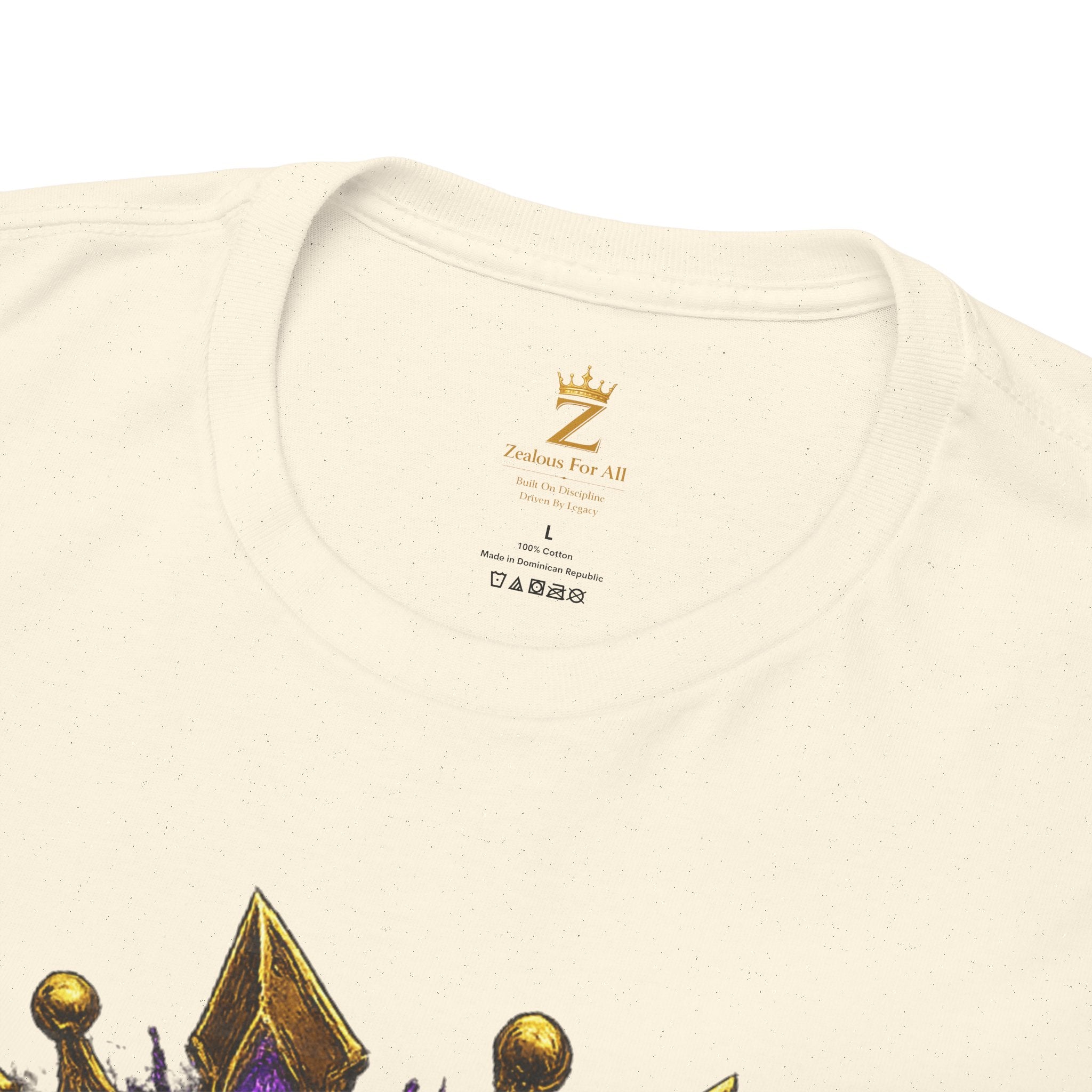 Adult Legacy Above Fame Graphic T-Shirt (Purple Drip) - Zealous For All