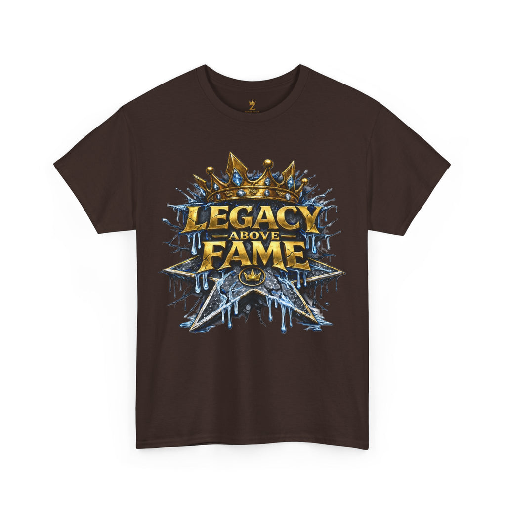 Adult Legacy Above Fame Graphic T-Shirt (Icy Blue Drip) - Zealous For All