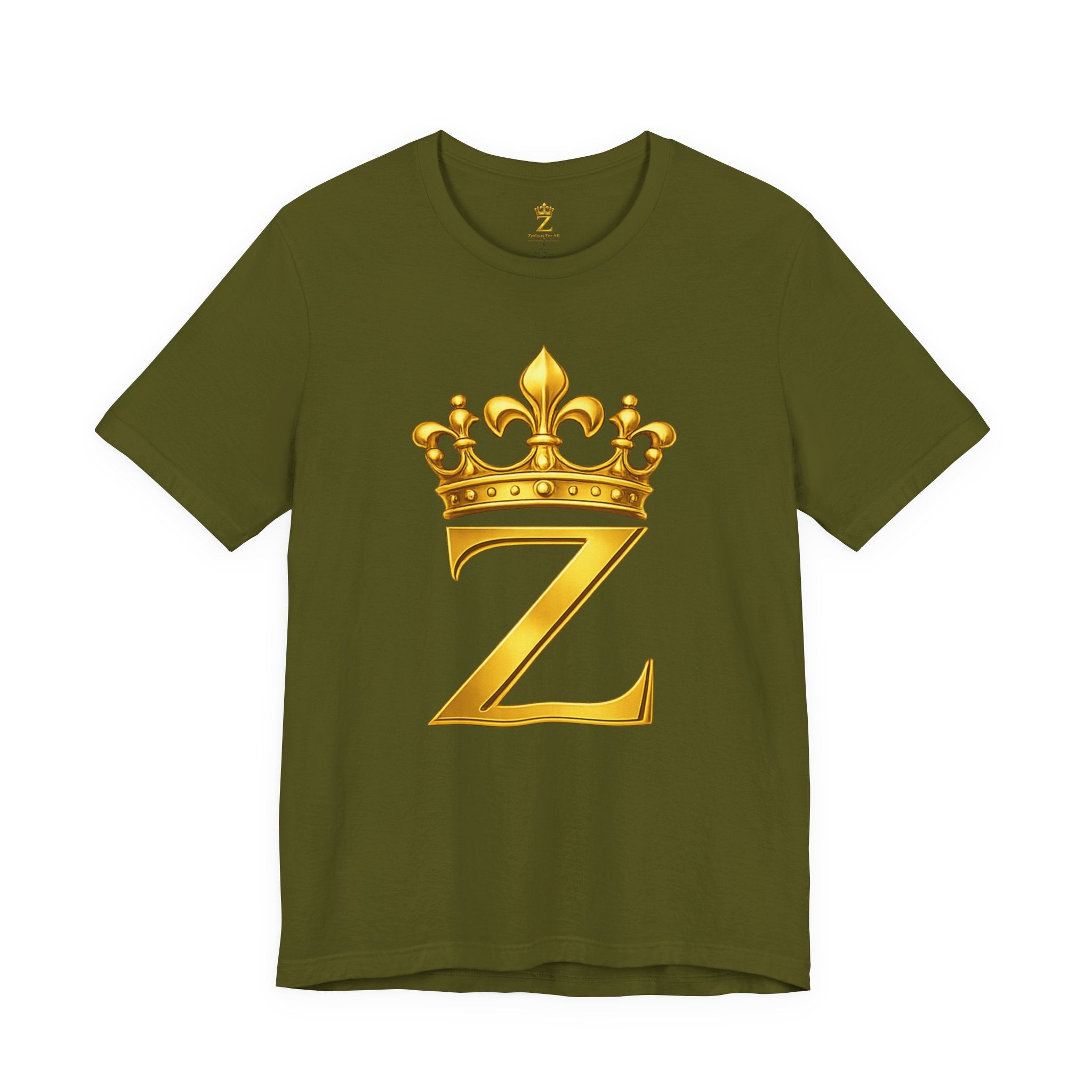Unisex "Z" T-Shirt (Gold Logo) Printify