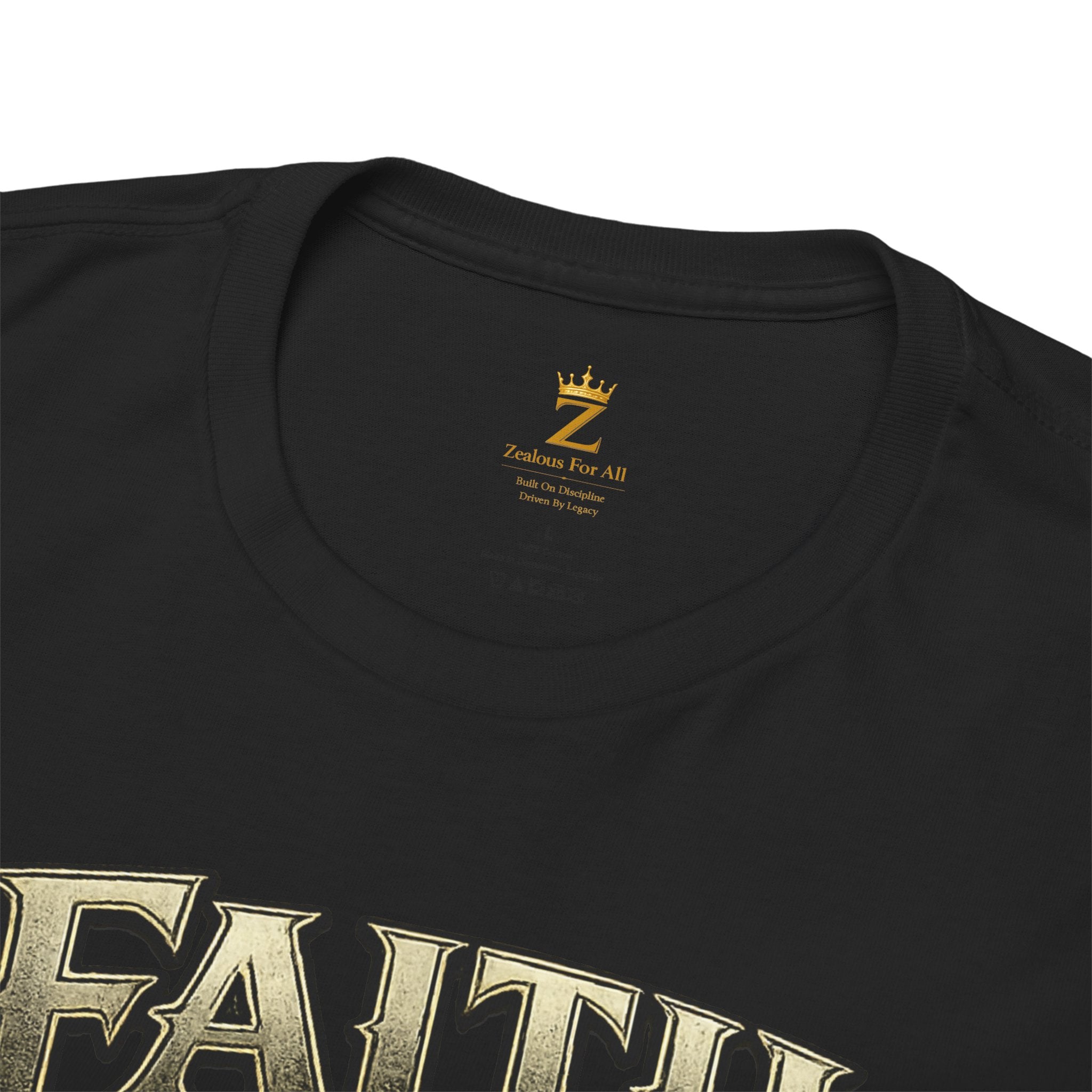 Adult Faith Prevails Anchor T-Shirt (Green Anchor) Printify