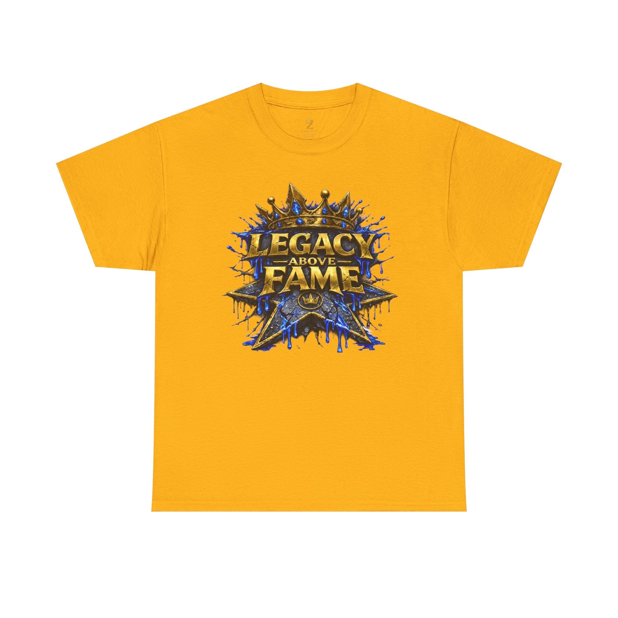 Adult Legacy Above Fame Graphic T-Shirt (Blue Drip)