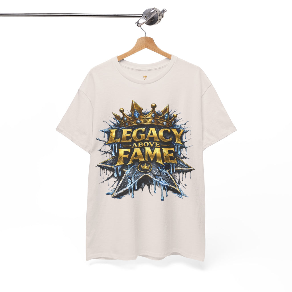 Adult Legacy Above Fame Graphic T-Shirt (Icy Blue Drip) - Zealous For All
