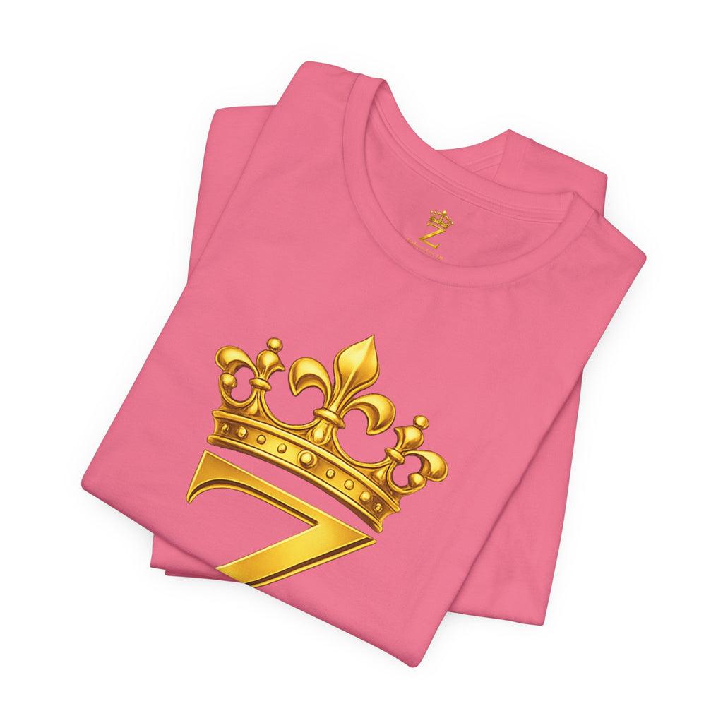 Unisex Zealous For All T-Shirt (Gold Logo) Printify
