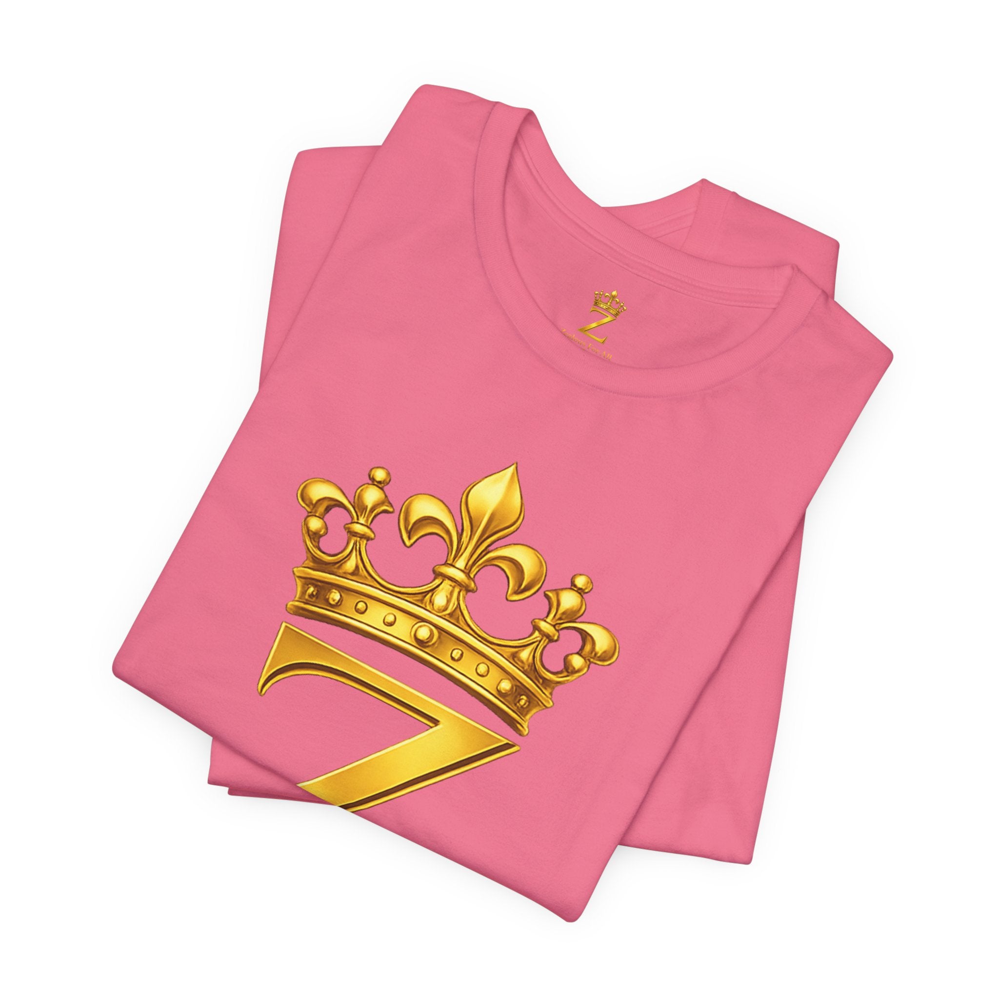 Unisex Zealous For All T-Shirt (Gold Logo) Printify