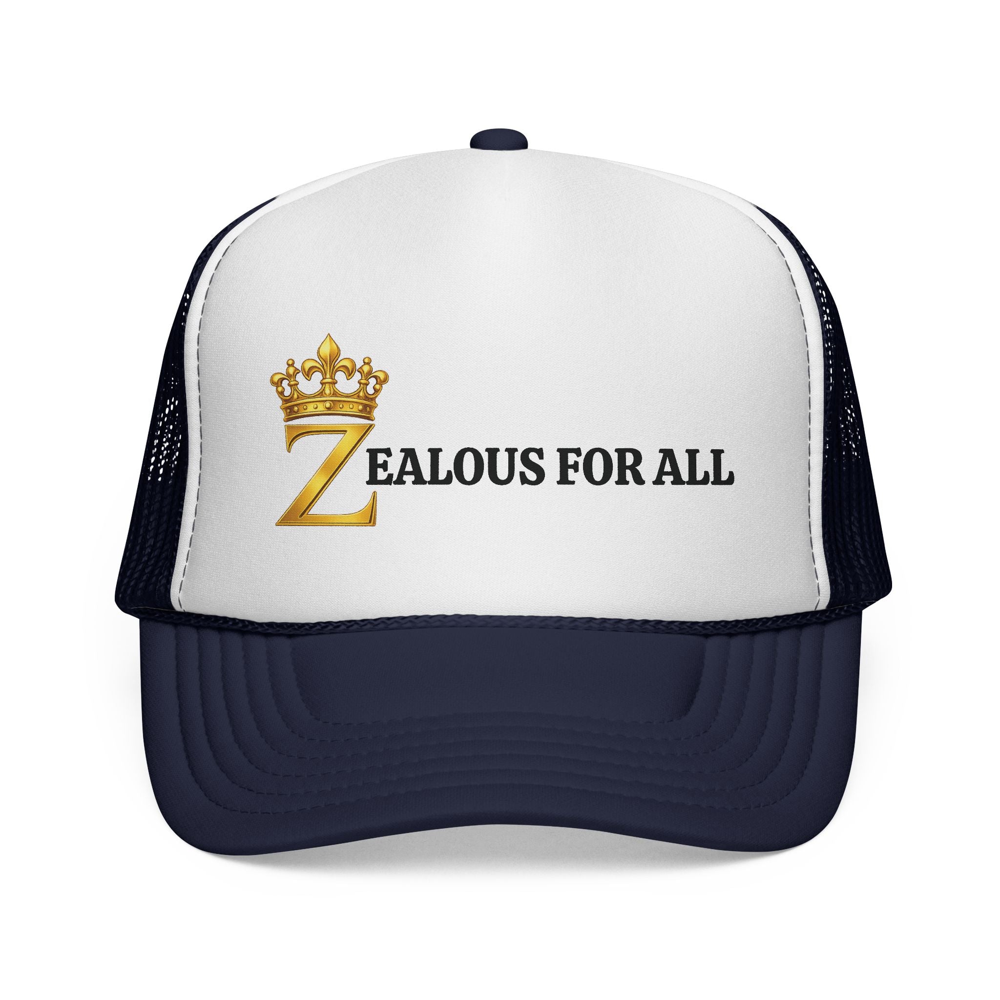 Zealous For All Trucker Caps Printify