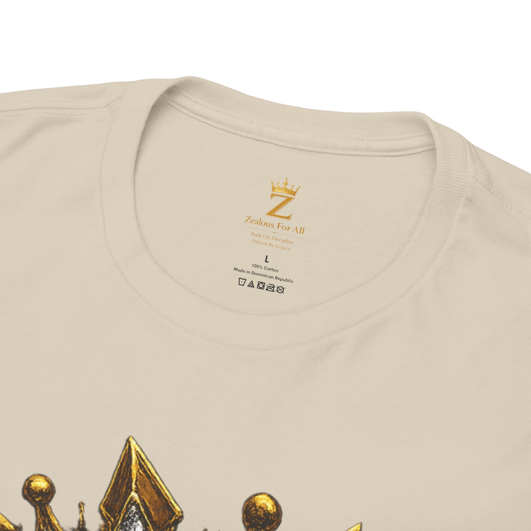 Adult Legacy Above Fame Graphic T-Shirt (Gold Drip) - Zealous For All