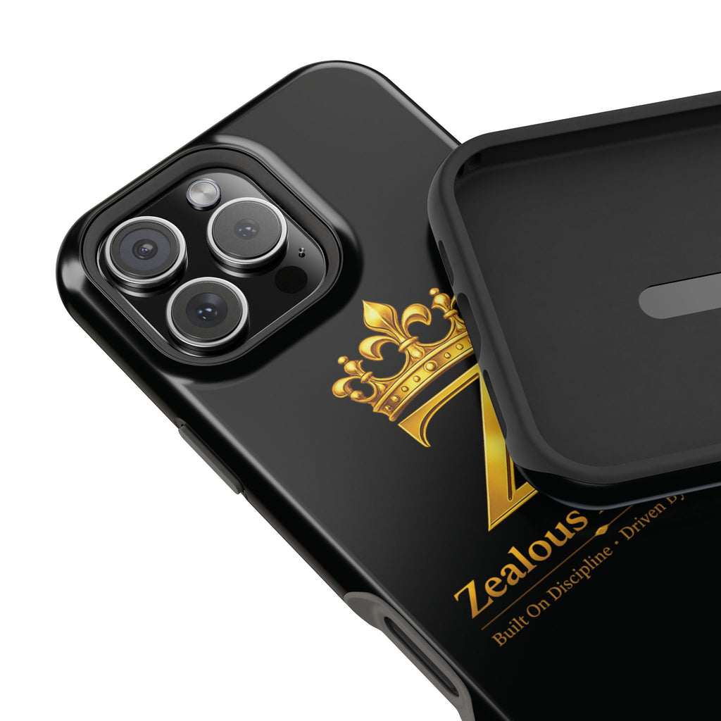 ZFA Phone Case  — "Zealous For All" Gold Crown Impact-Resistant Case Printify