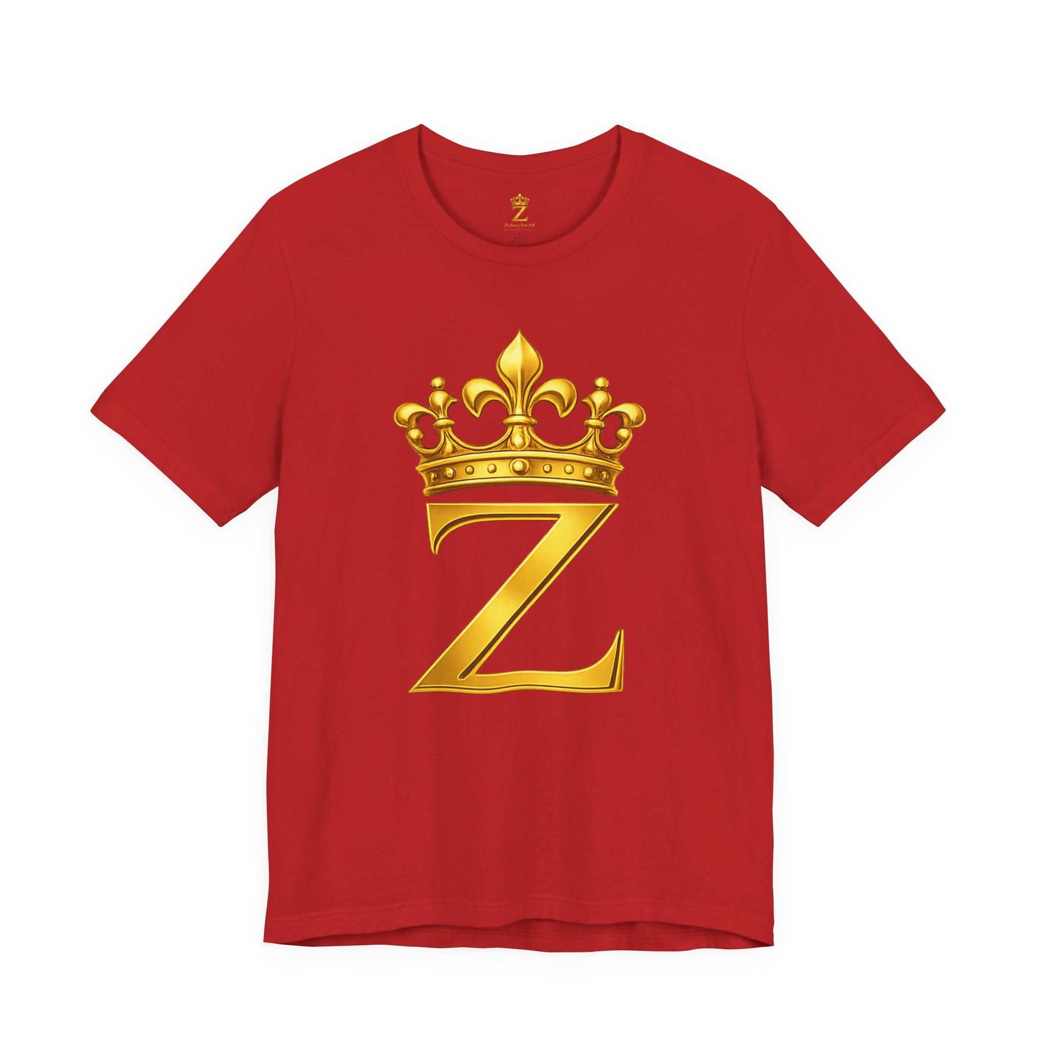Unisex "Z" T-Shirt (Gold Logo) Printify