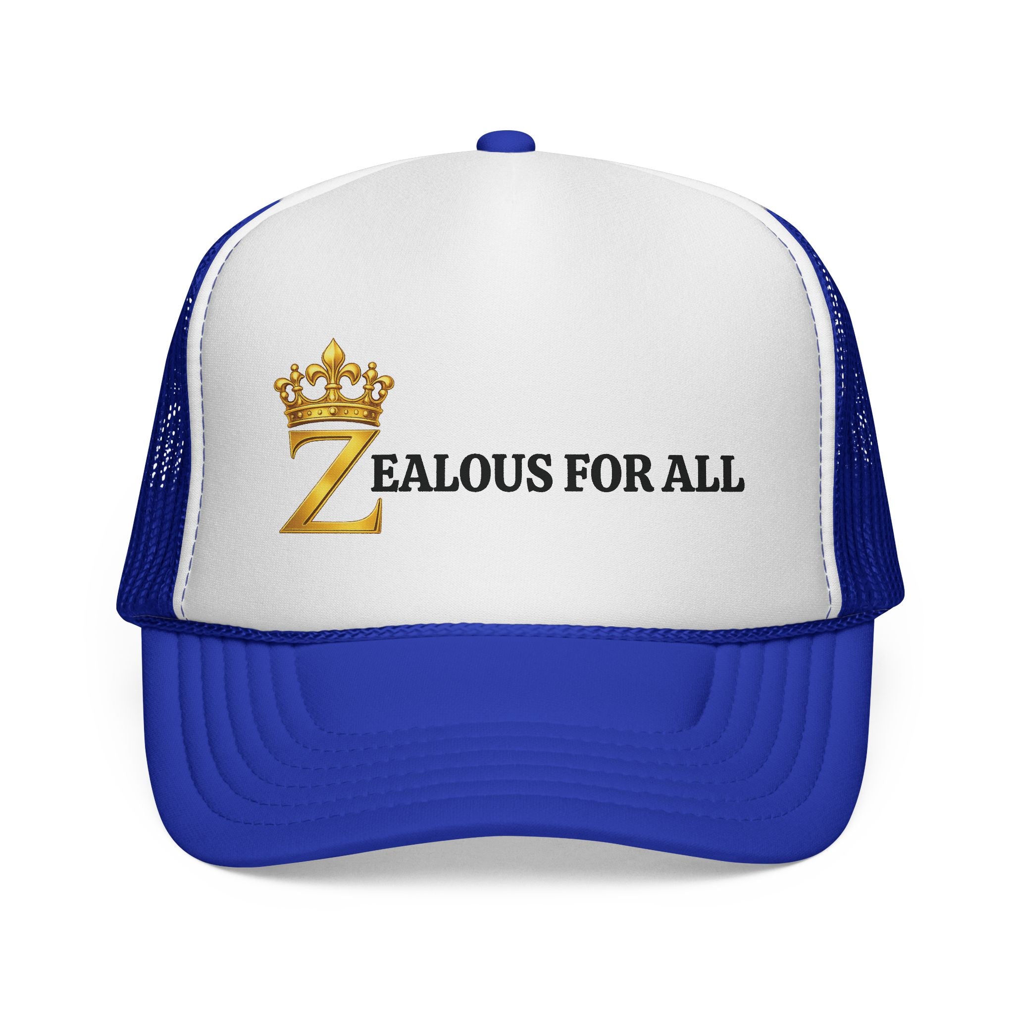 Zealous For All Trucker Caps Printify