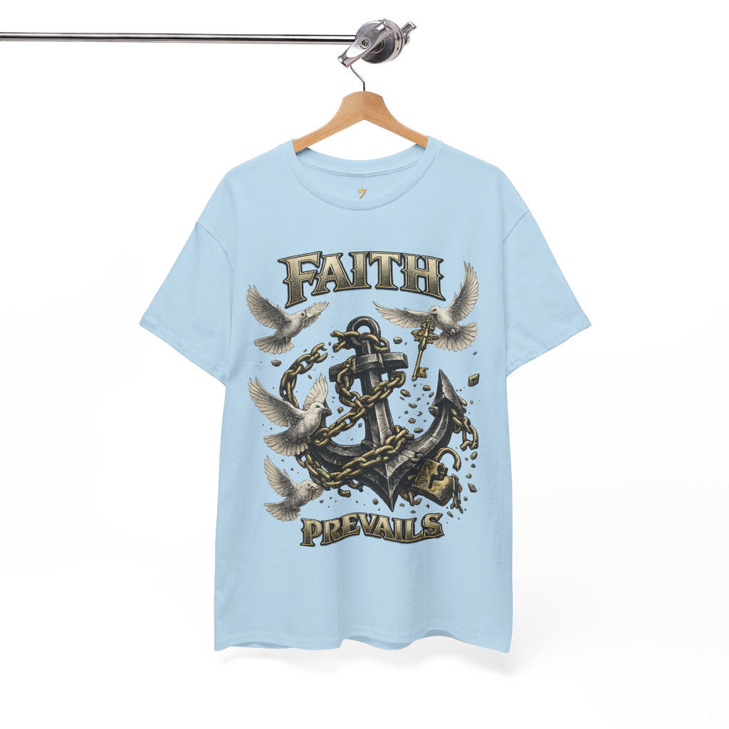 Adult Faith Prevails T‑Shirt (Black Anchor) Printify