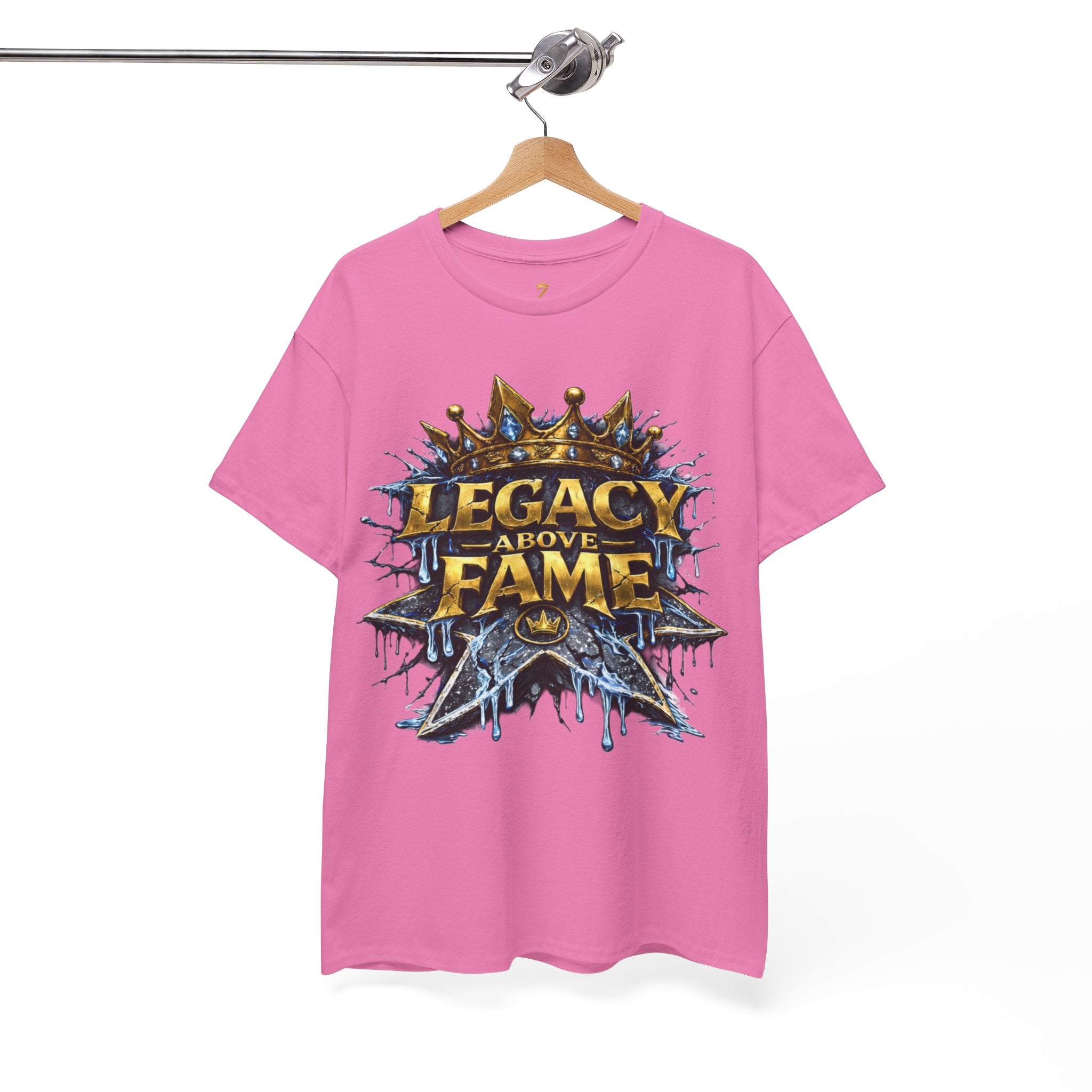 Adult Legacy Above Fame Graphic T-Shirt (Icy Blue Drip) - Zealous For All