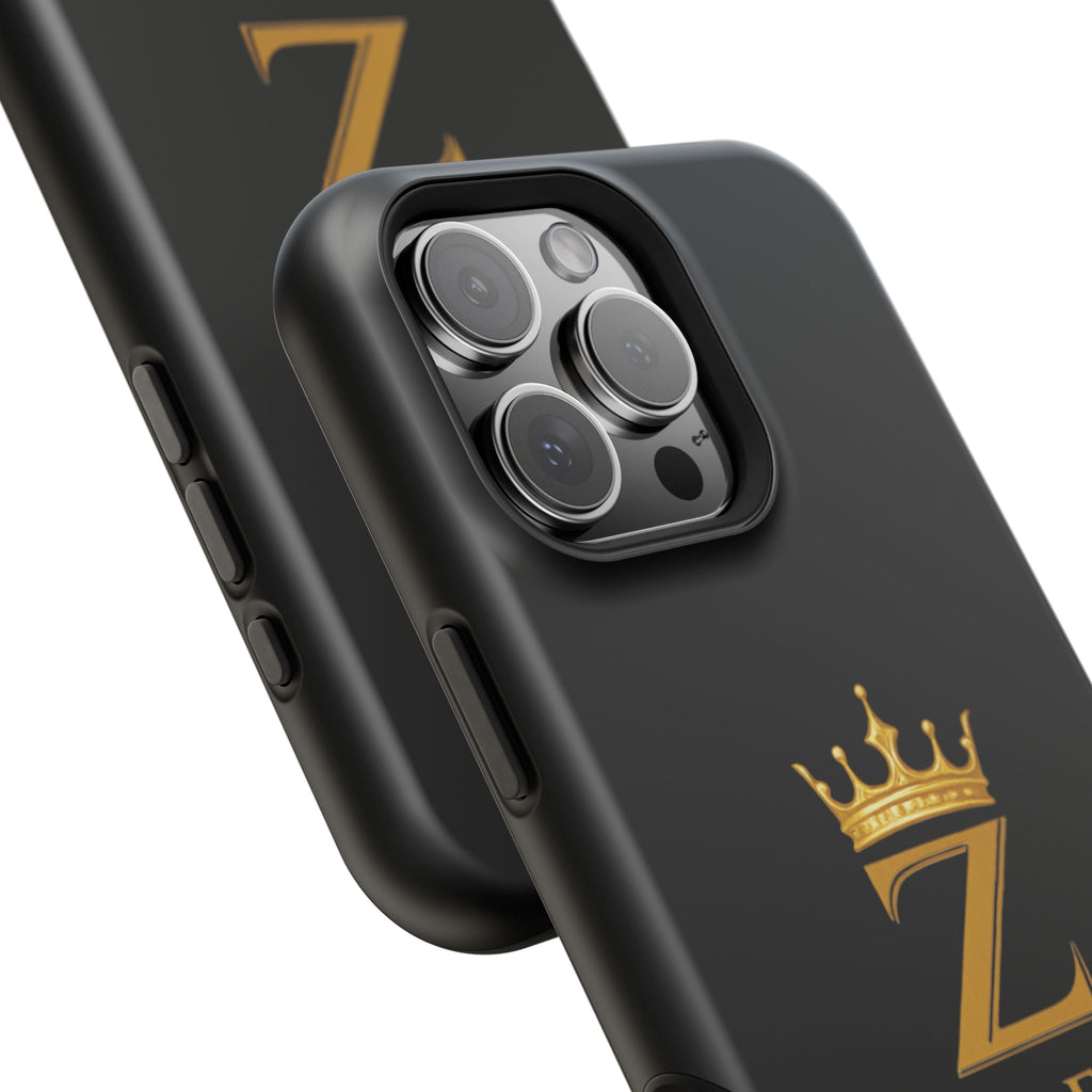 Phone Case — "Zealous For All" Gold Crown Impact-Resistant Case Printify