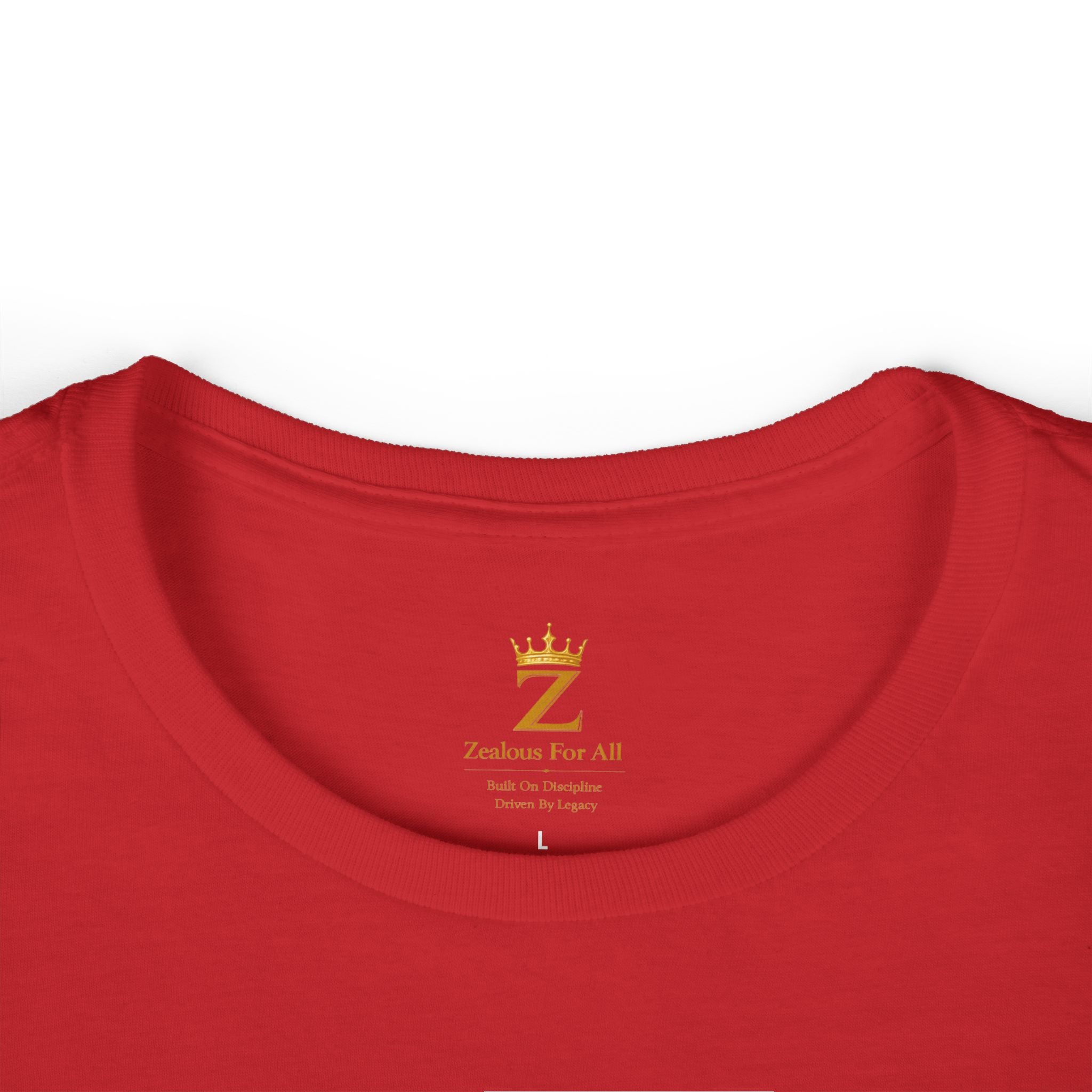 Women's Zealous For All (Gold Crown Shirt) Printify