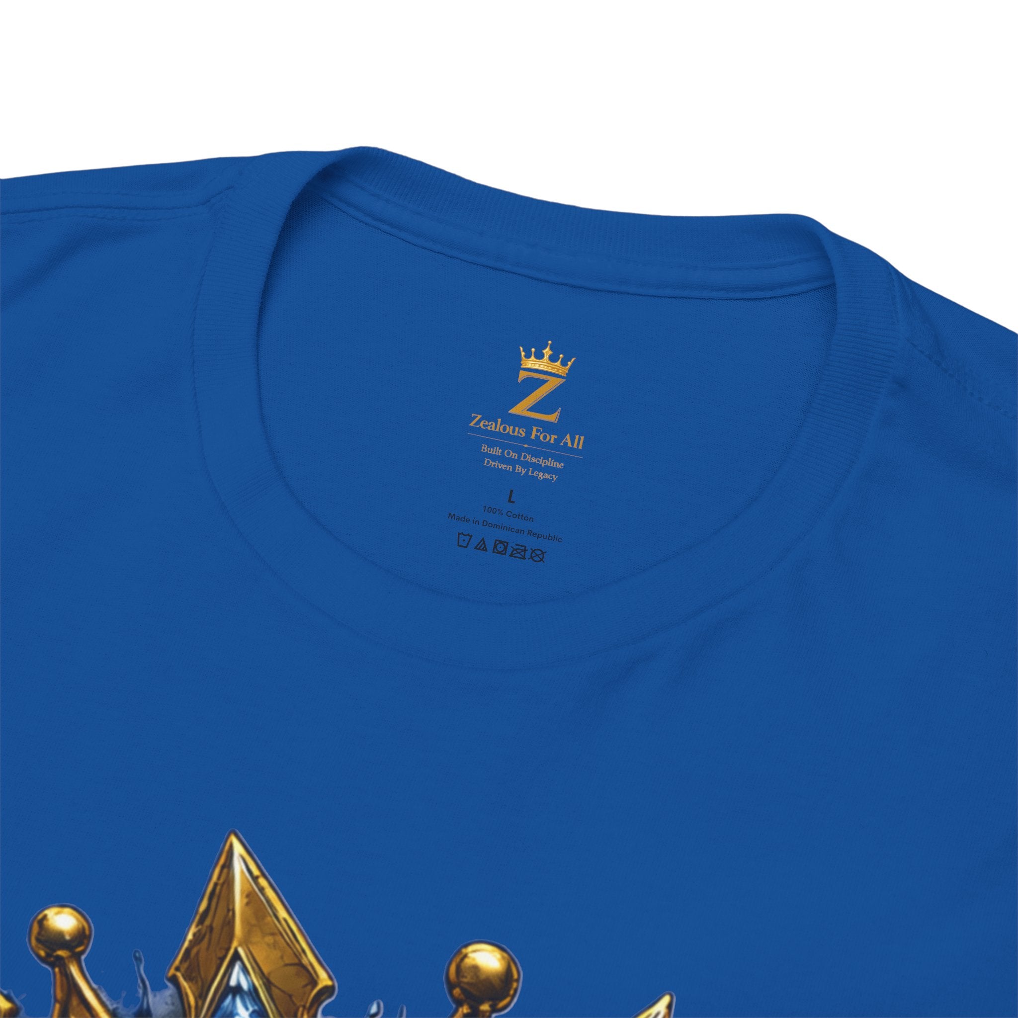 Adult Legacy Above Fame Graphic T-Shirt (Icy Blue Drip) - Zealous For All