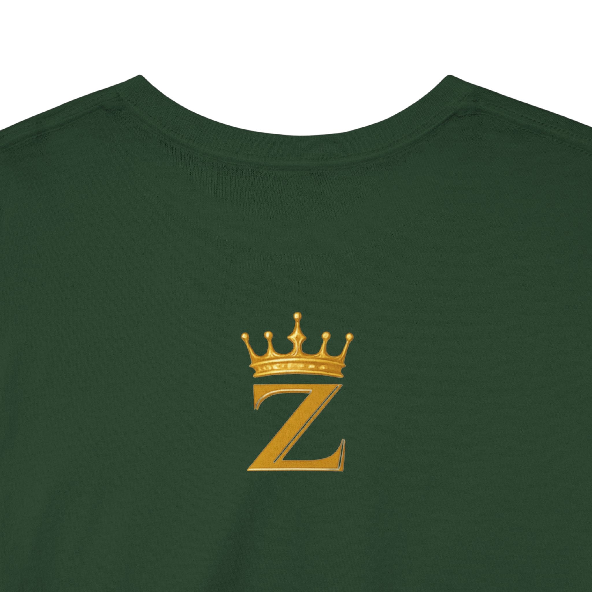 Unisex Zealous For All T-Shirt (Gold Logo (with Back logo) T-shirt) Printify