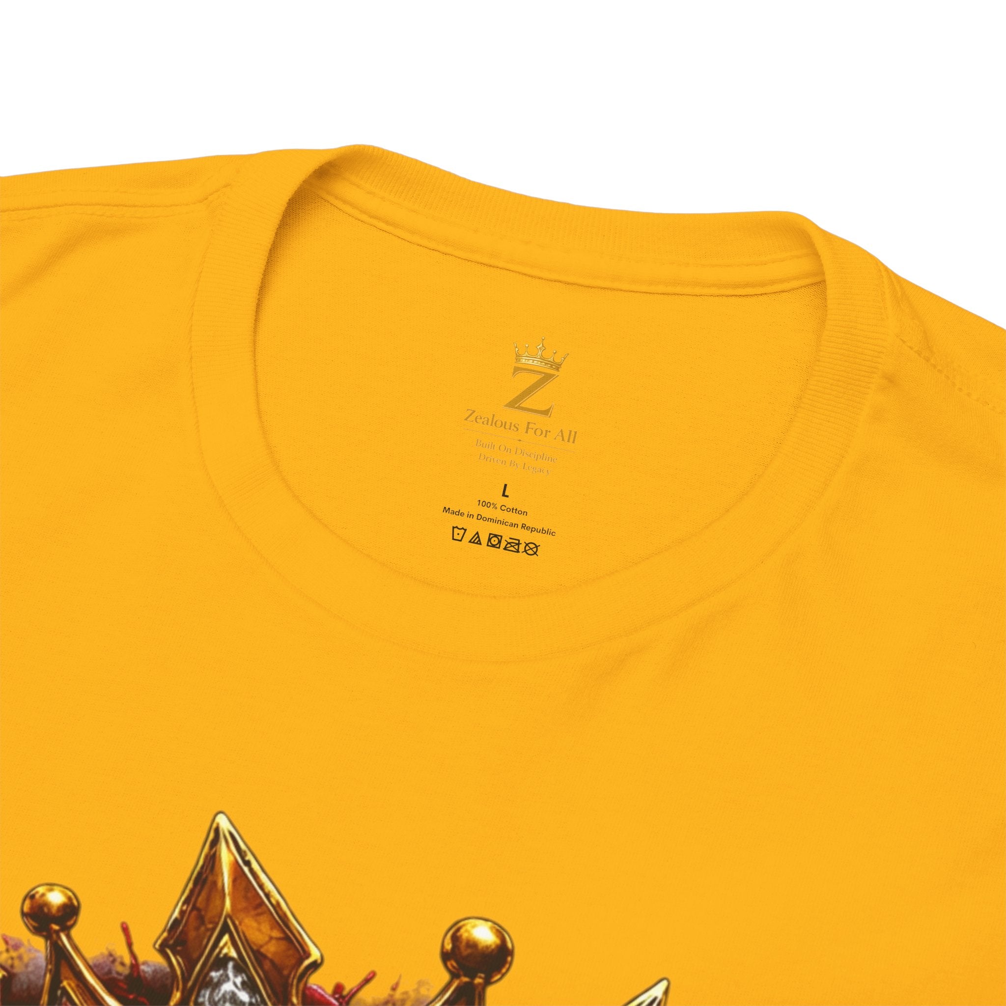 Adult Legacy Above Fame Graphic T-Shirt (Red Drip) - Zealous For All