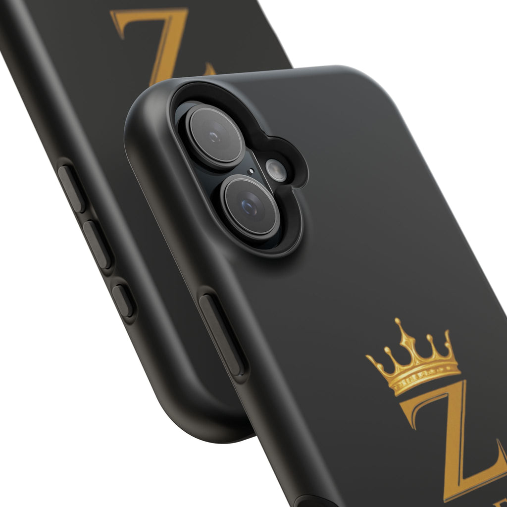 Phone Case — "Zealous For All" Gold Crown Impact-Resistant Case Printify