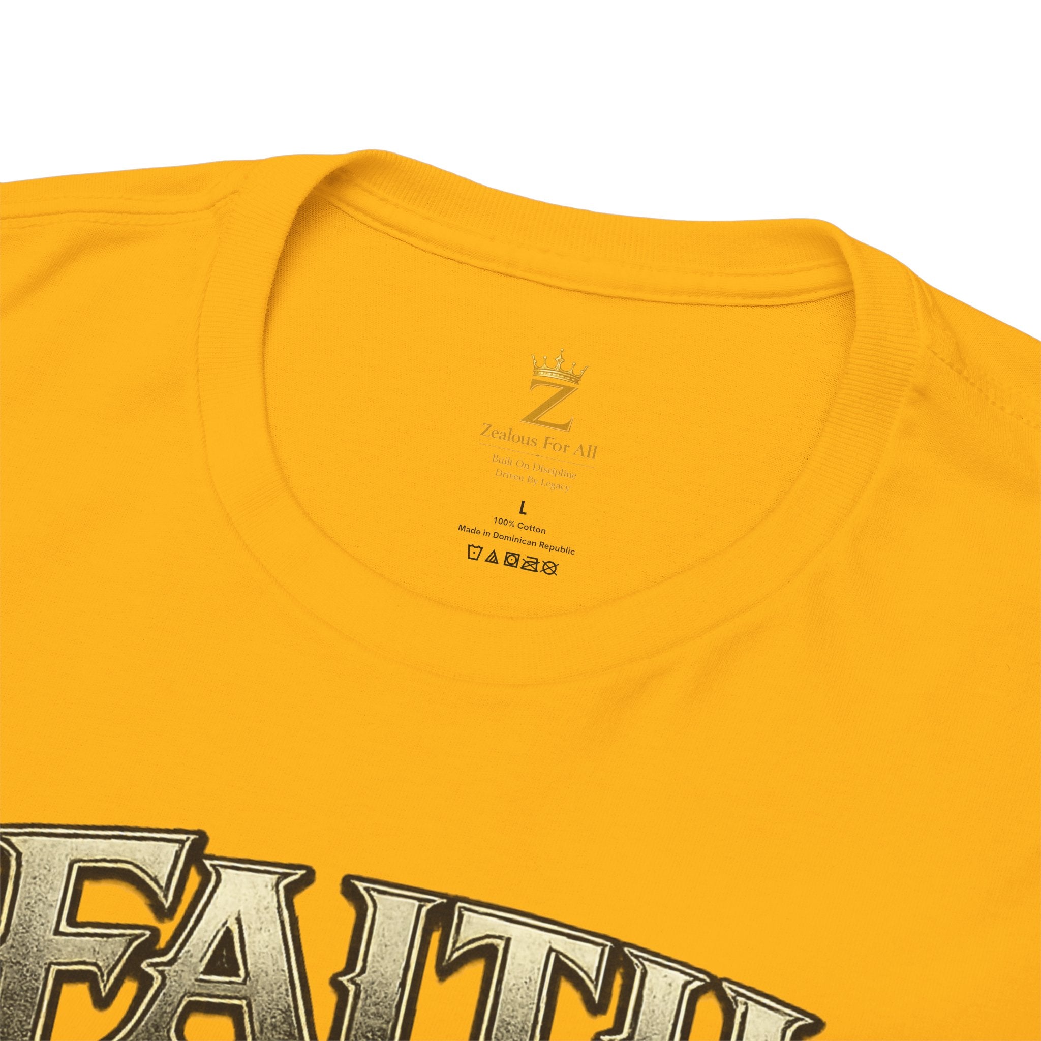 Adult Faith Prevails Anchor T-Shirt (Green Anchor) Printify