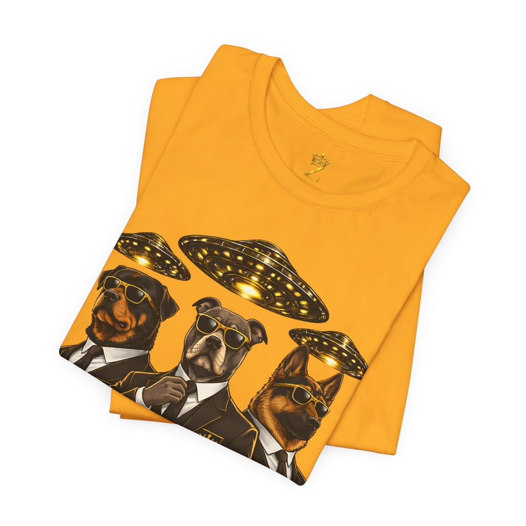 COMING SOON... United. Fly. Organized. Graphic Tee (Gold) Printify