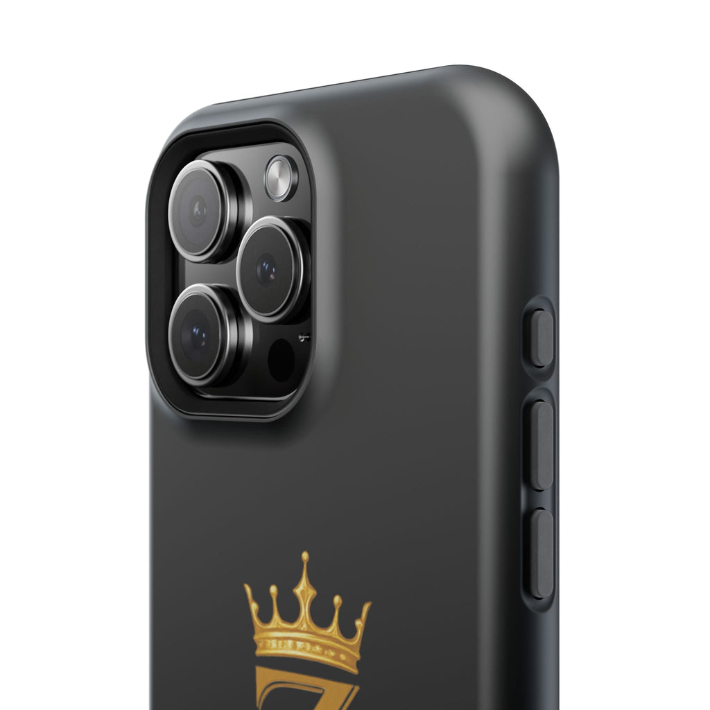 Phone Case — "Zealous For All" Gold Crown Impact-Resistant Case Printify