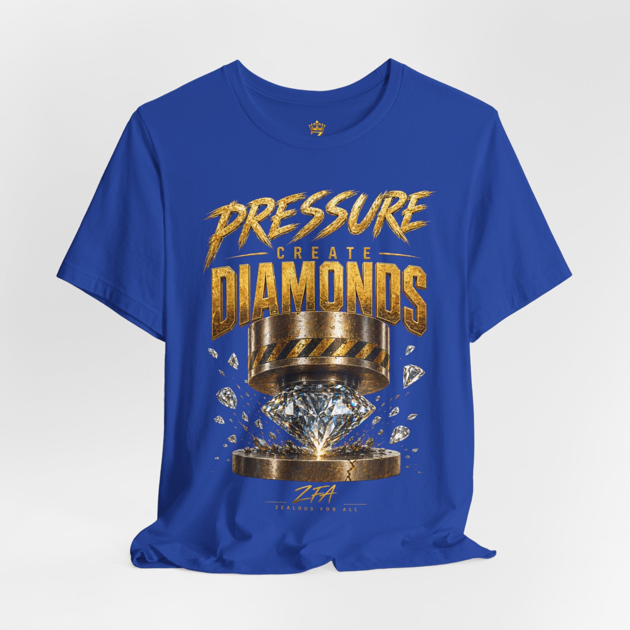 Pressure Create Diamonds T-Shirt — Motivational Graphic Tee