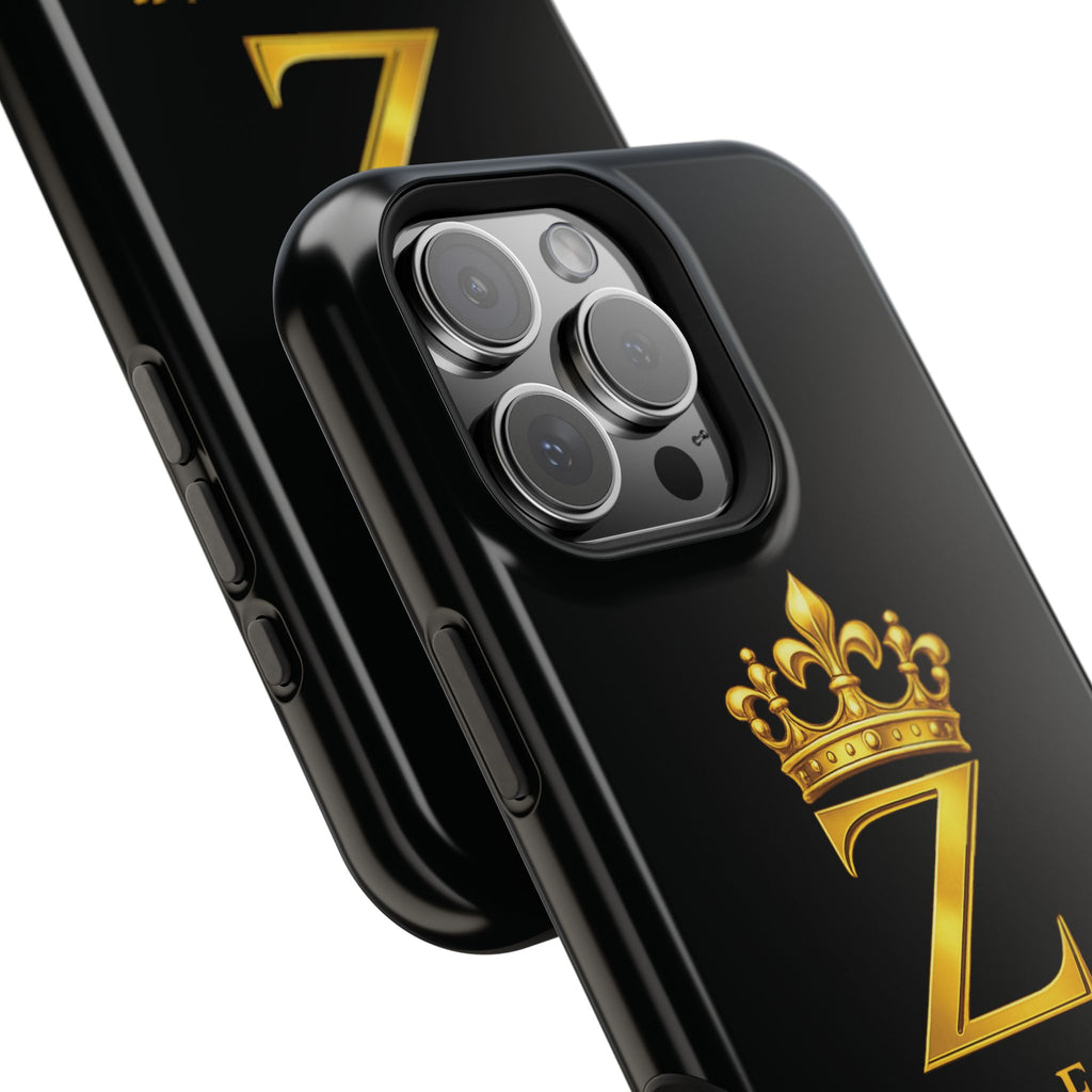 ZFA Phone Case  — "Zealous For All" Gold Crown Impact-Resistant Case Printify