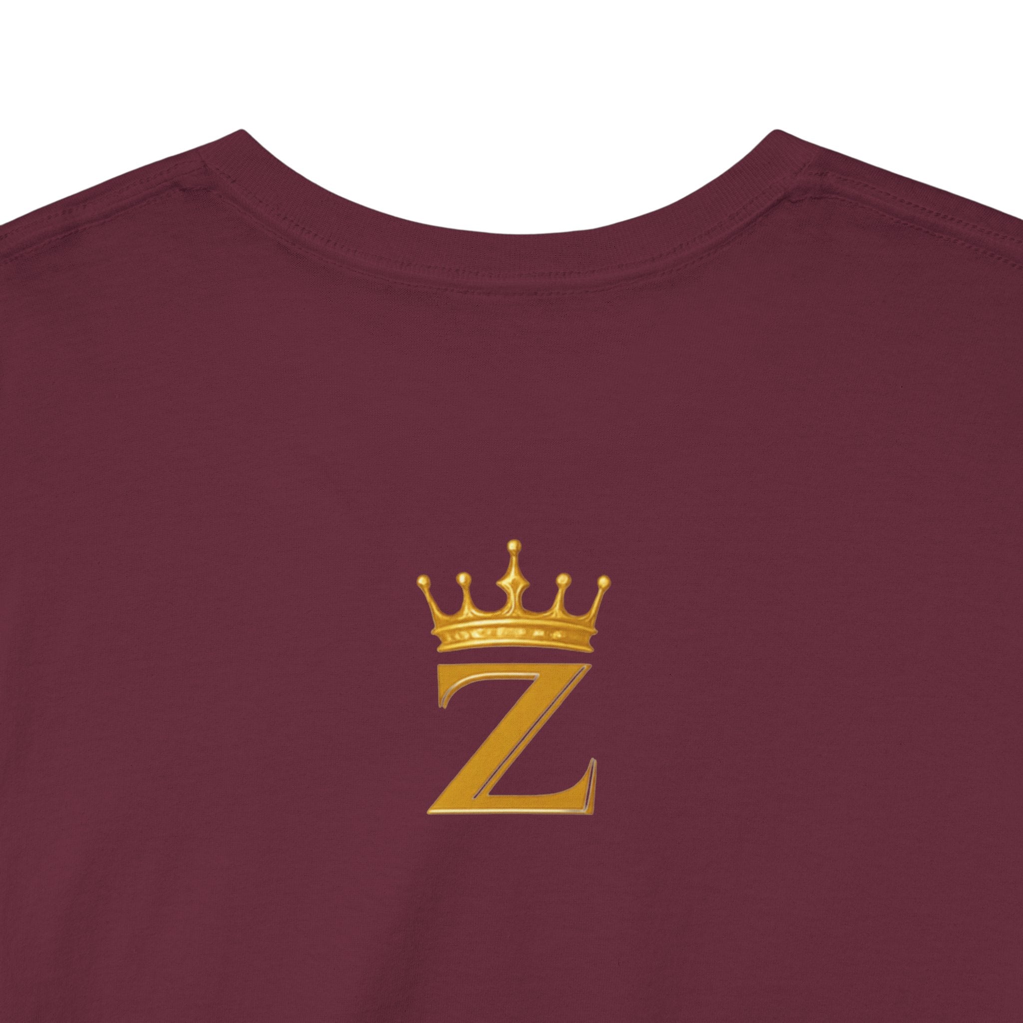 Unisex Zealous For All T-Shirt (Gold Logo (with Back logo) T-shirt) Printify