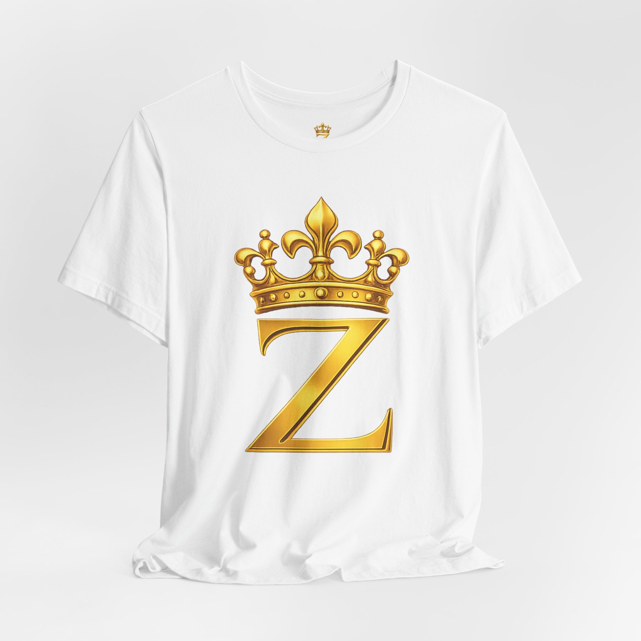 Unisex "Z" T-Shirt (Gold Logo) Printify
