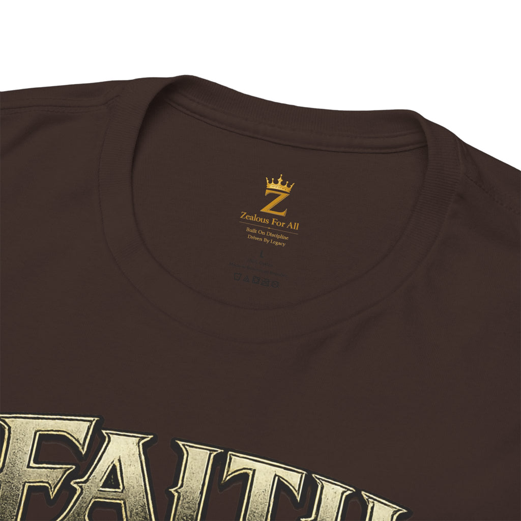 Adult Faith Prevails Anchor T-Shirt (Green Anchor) Printify