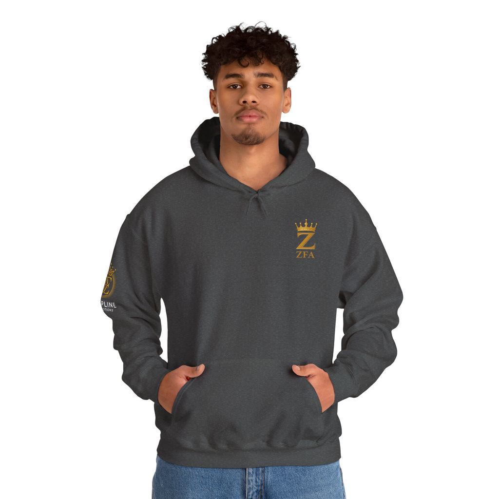 Zealous For All Crown Z Hoodie — Premium White Logo Sweatshirt - Zealous For All