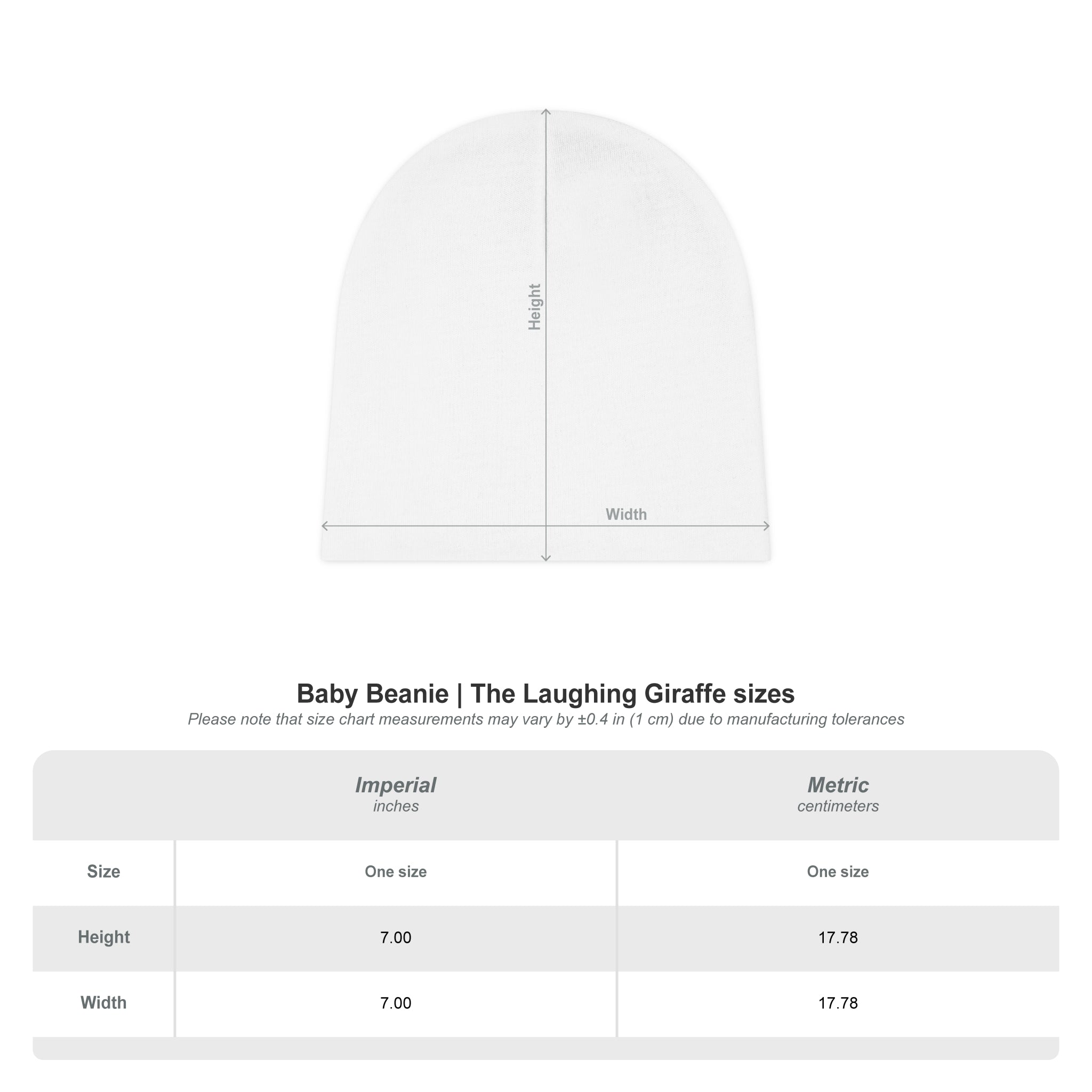 Baby Beanie — 'Zealous For All' Gold Crown Monogram Newborn Hat
