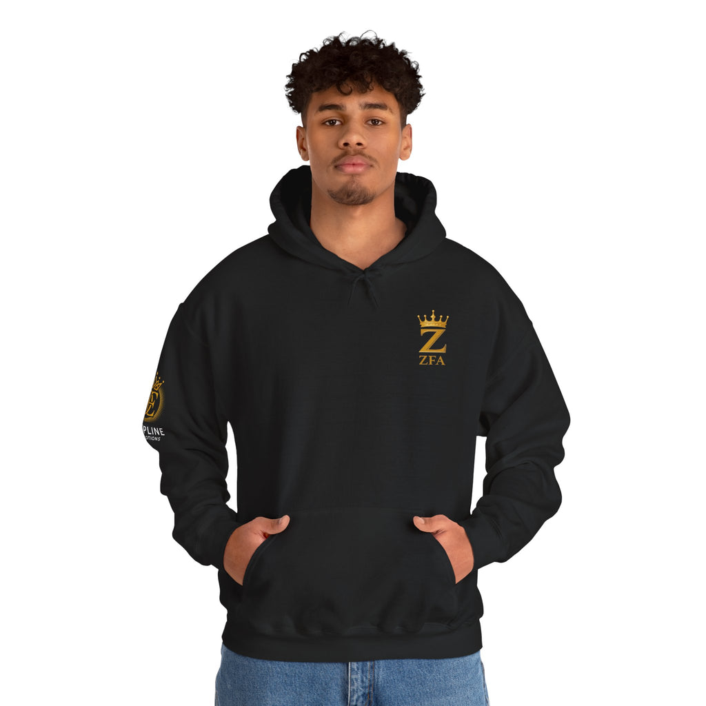 Zealous For All Crown Z Hoodie — Premium White Logo Sweatshirt - Zealous For All