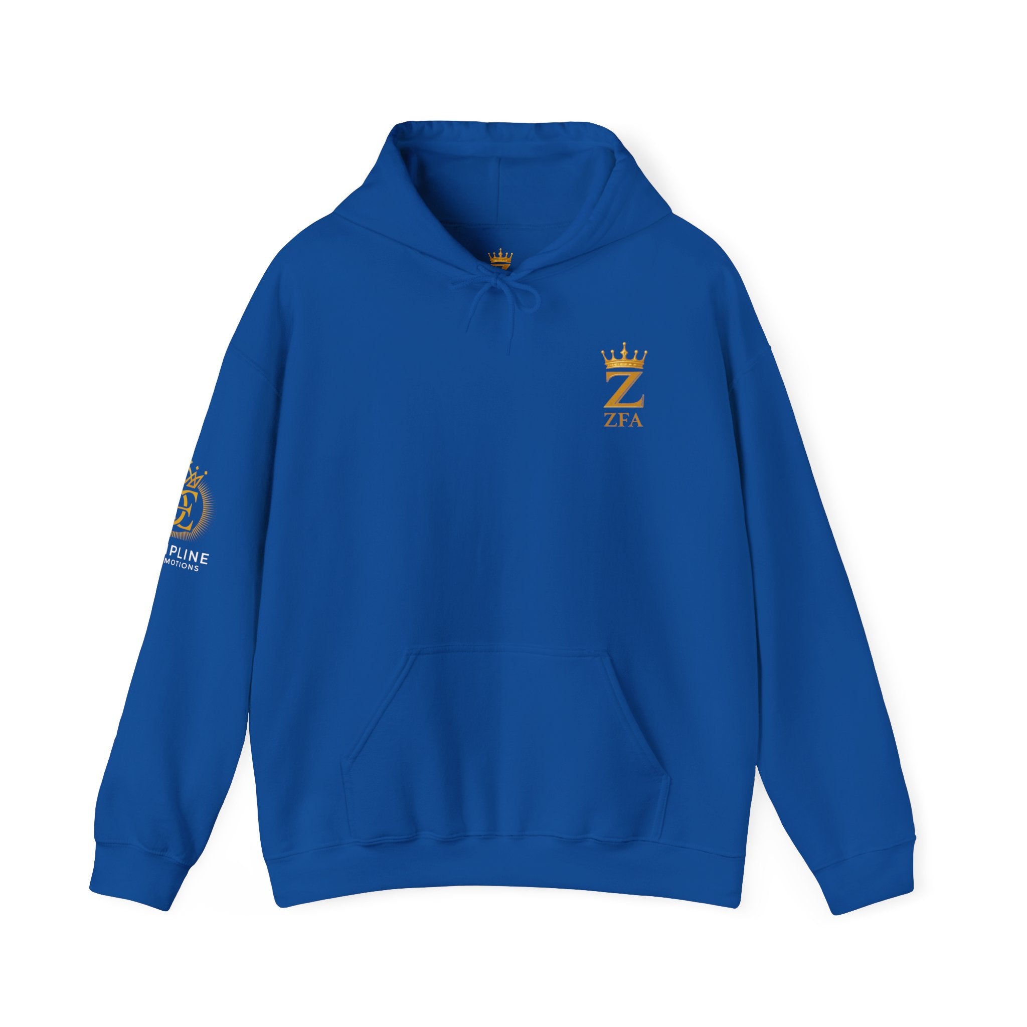 Zealous For All Crown Z Hoodie — Premium White Logo Sweatshirt - Zealous For All